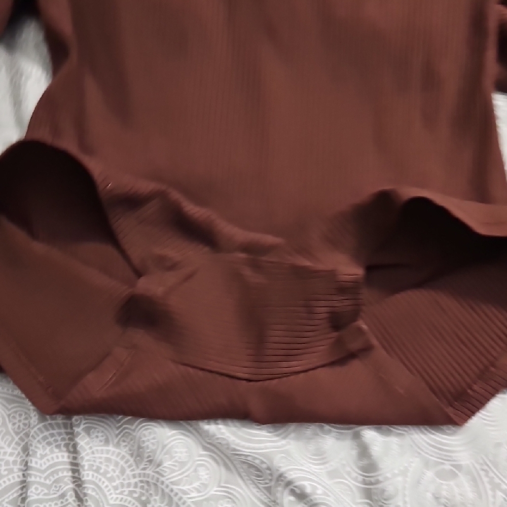 PINK Victoria's Secret Chocolate Brown Bodysuit - Picture 10 of 11